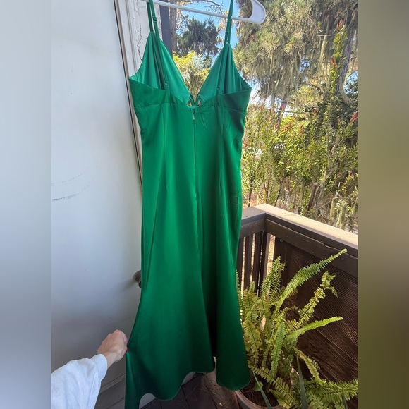 Aqua Vibrant Green Maxi Dress - Picture 5 of 9